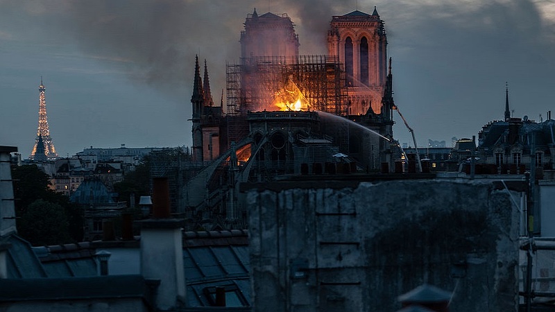 Kolosszális kár érte a Notre Dame-ot