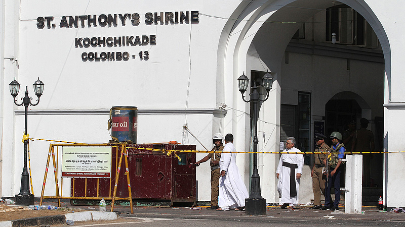 Iszlamista terrortámadás történt Srí Lankán