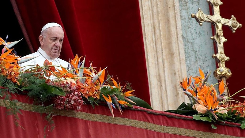 Karácsony: erős kijelentést tett Ferenc pápa