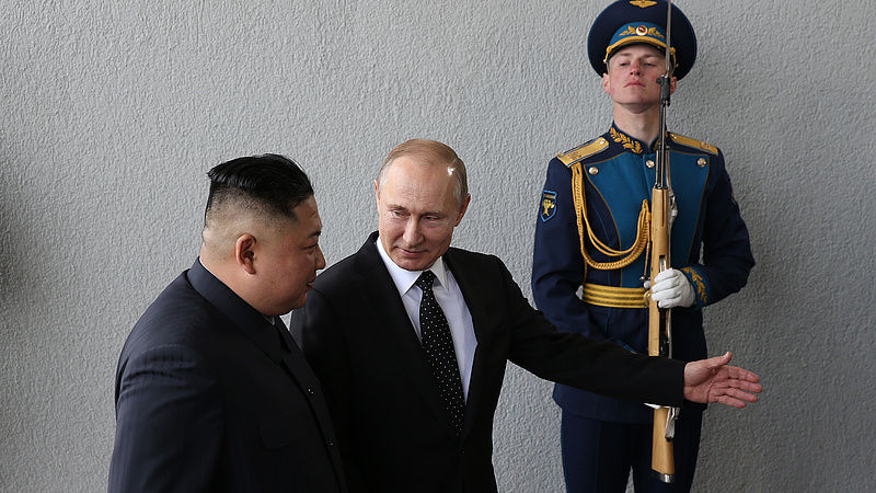 Putyin referált a kínai vezetőnek Kim Dzsongunról