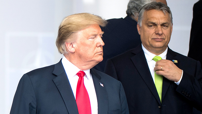 Trumpot véleménycikkben választották el Orbántól