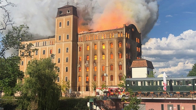 István-malom: évzitedek óta nem volt ekkora tűz Békés megyében