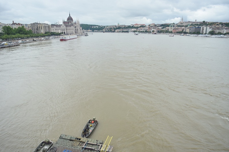 Aránylag gyorsan apad majd a Duna Budapestnél