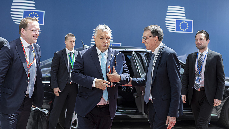 Orbán Viktor megérkezett a sorsdöntő brüsszeli csúcsra