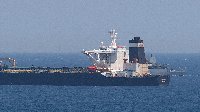 Marad zár alatt Gibraltáron az iráni tanker