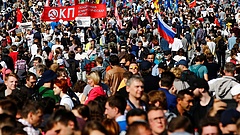 Hatalmas tömegtüntetés volt Putyin rendszere ellen