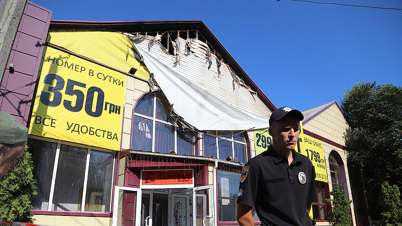 Nyolc ember meghalt egy odesszai hoteltűzben