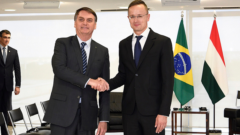 Hasonló világnézetünket gazdasági előnyökre váltaná Brazíliával Szijjártó