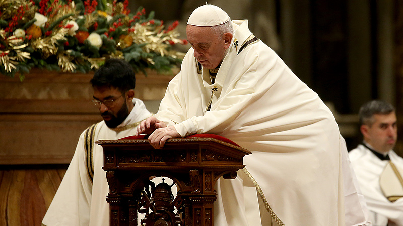 Ferenc pápa: az új év legyen a gyűlölet és megosztás megszűnésének ideje