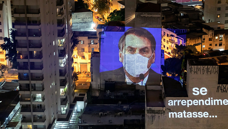 Ismét pozitív lett Jair Bolsonaro koronavírus-tesztje
