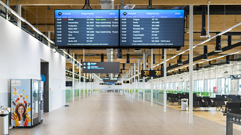 Alig maradt utasa a budapesti reptérnek 