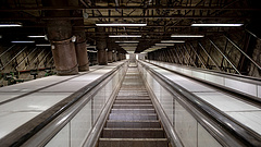 Metrófelújítás: a Deák téren bányászmunkával készül el a liftakna (képgalériával)
