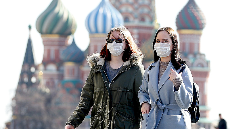 Koronavírus: rosszabb lett a helyzet Oroszországban
