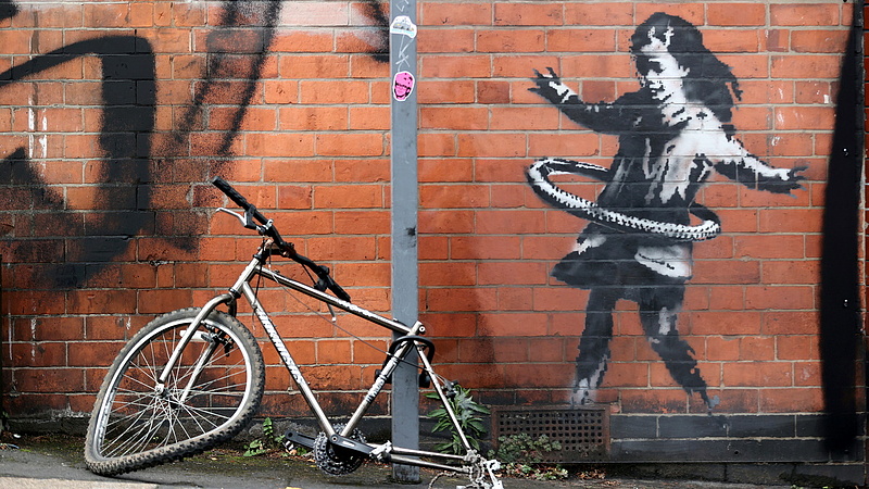 Vége a találgatásoknak: Banksy új művel jelentkezett