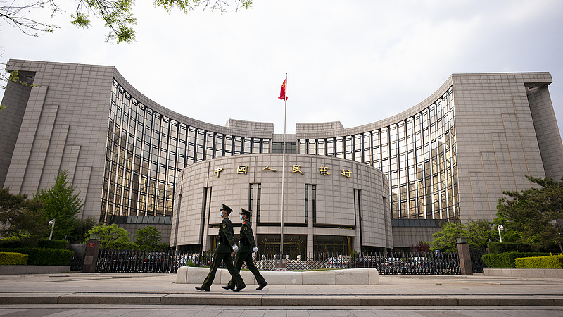 A kínai jegybank megtolta pénzügyi rendszerének likviditását