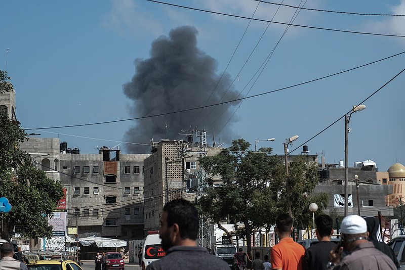 A Hamász rakétaesőt zúdított Tel-Avivra és Izrael központi részére