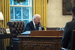 Joe Biden üzent az Ukrajnában élő amerikaiaknak