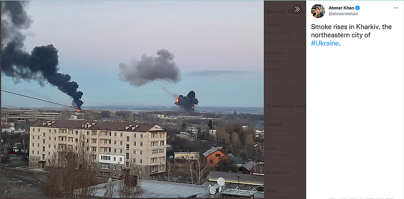 Rakétákkal lövi az orosz hadsereg Ukrajnát, robbanásokat jelentenek országszerte