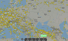 Megszűnt a légi közlekedés Ukrajna felett