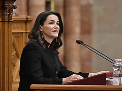 Novák Katalint megválasztották köztársasági elnöknek 