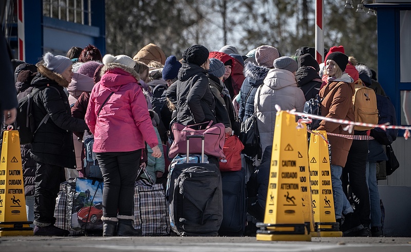 Az ukrán menekültek befogadó országokból történő átvételére szólított fel az Európa Tanács