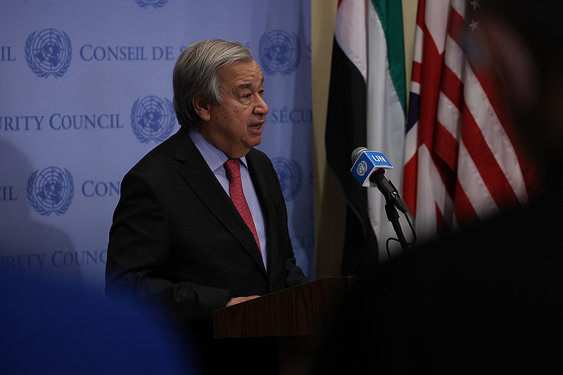 Izrael ENSZ nagykövete lemondásra szólította fel a szervezet főtitkárát