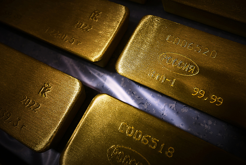 Rekordközelben az arany árfolyama