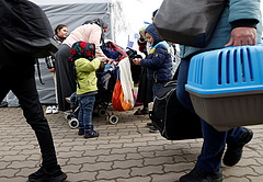 Az ukrán menekültek 44 százaléka kért uniós védelmet