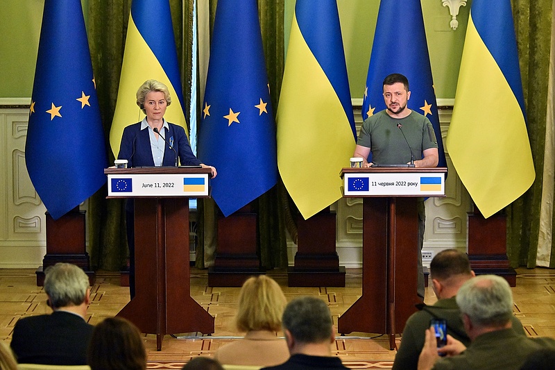 Zelenszkij mindent megtesz, hogy EU-tagjelölt legyen Ukrajna
