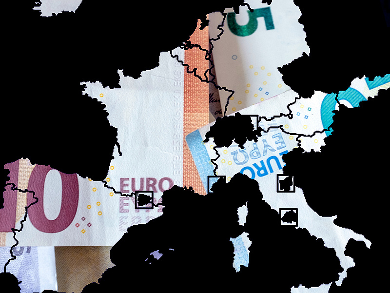 Megjelent az euró összeomlásának kísértete Nyugat-Európában