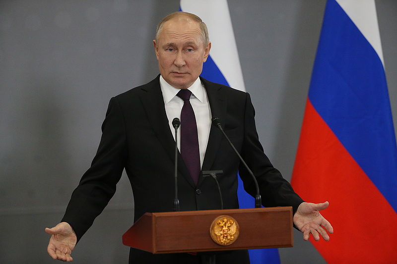 Putyin statáriumot hirdetett a megszállt ukrán területeken