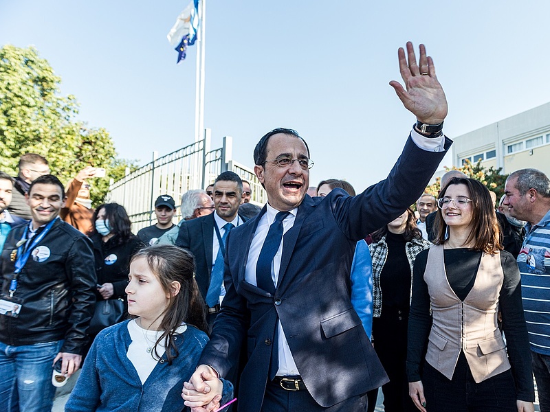 Nikosz Hrisztodulidisz volt külügyminiszter nyerte a ciprusi elnökválasztást
