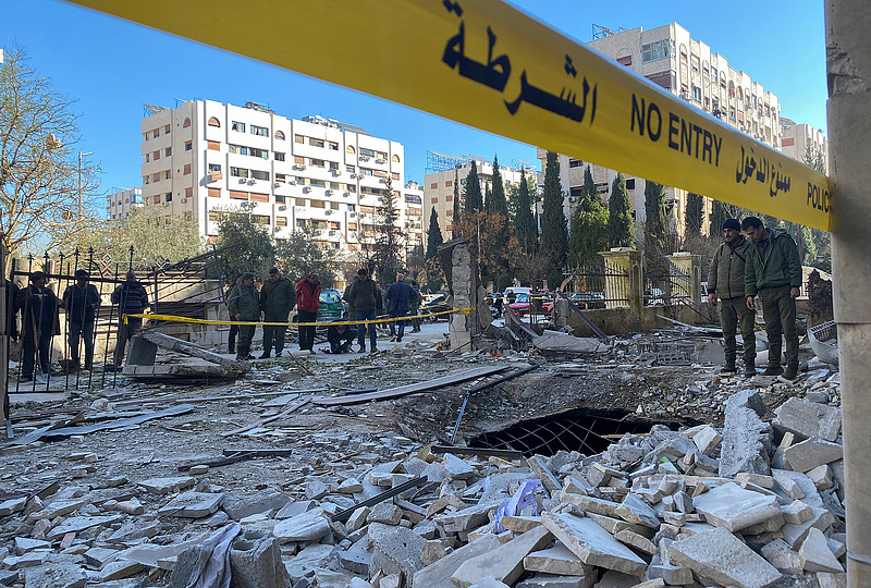 Többen meghaltak egy izraeli rakétatámadás miatt Damaszkuszban 