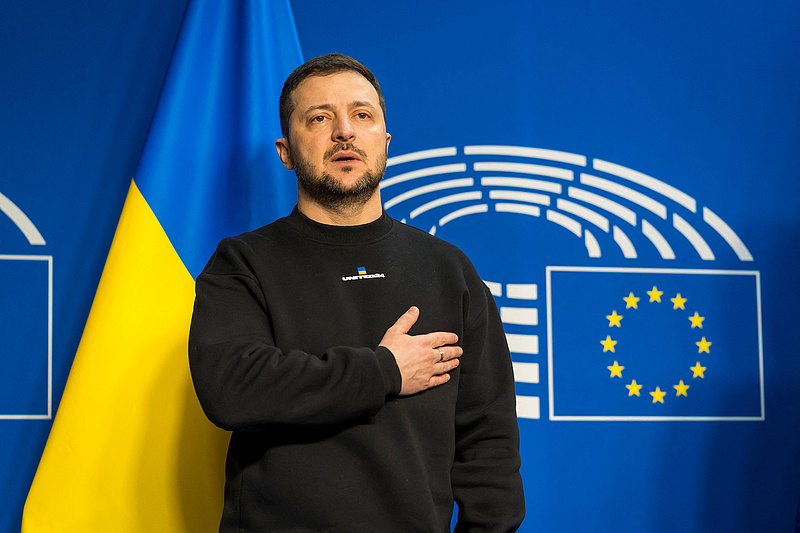 Volodimir Zelenszkijt Európa egyesítőjeként díjaznák