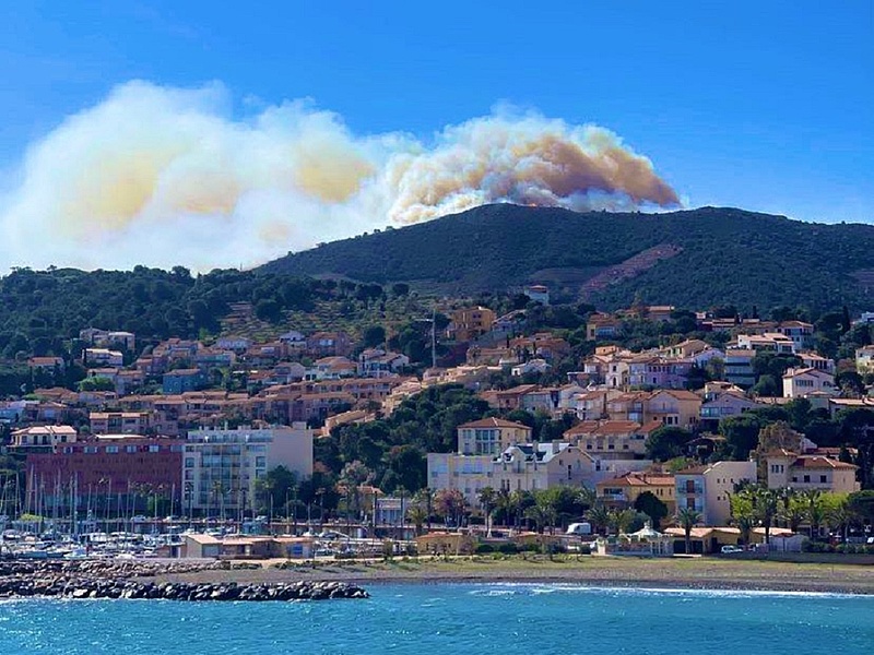 Leégett 950 hektárnyi erdő Franciaországban, evakuálták a helyi lakosságot