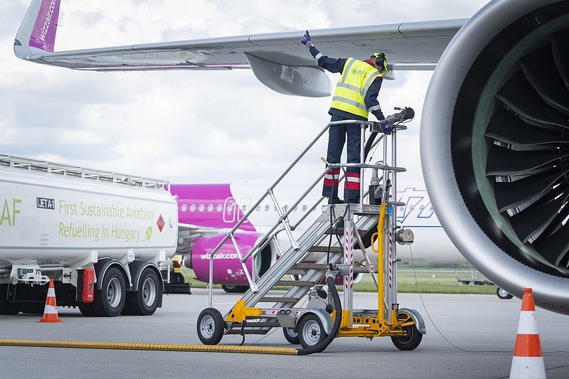 Konyhai zsiradékkal repültek a Wizz Air gépei