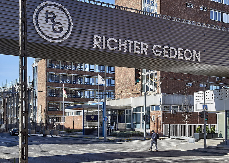 Nagyot esett a Richter, alulteljesített a magyar tőzsde