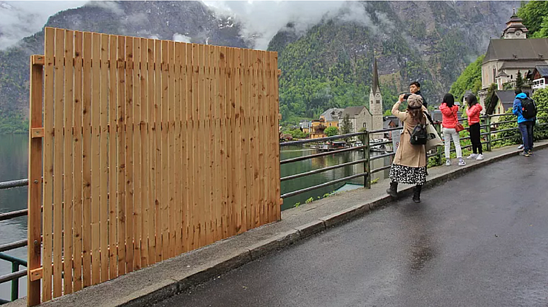 Kigúnyolták az osztrák turistaparadicsom döntését: nem vált be a kerítés