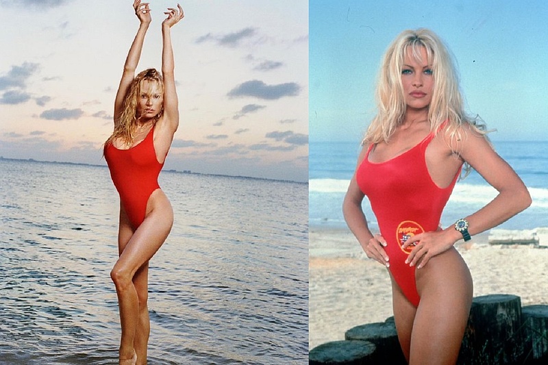 Múzeumi kincs lett Pamela Anderson híres Baywatch-fürdőruhája
