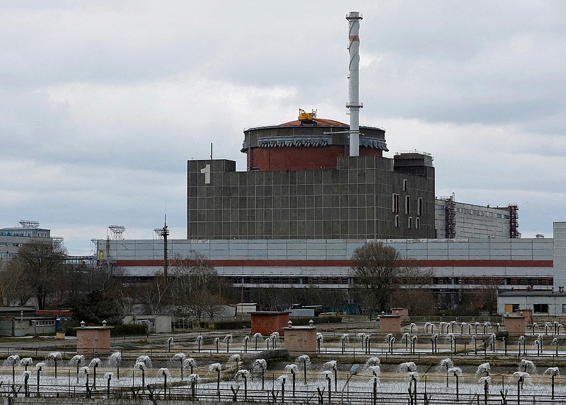 Veszély fenyegeti a zaporizzsjai atomerőművet