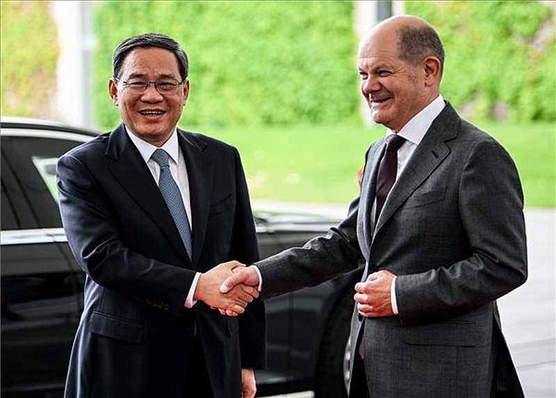 Kínával a kapcsolatépítés, nem pedig a szakítás lebeg a német kormány szeme előtt