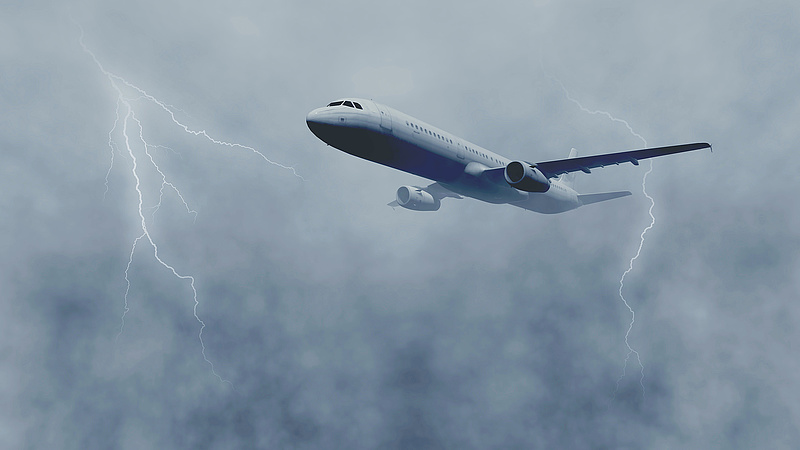 Vonzzák a villámokat a repülőgépek