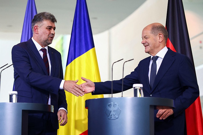 A román kormányfő tartós német haderőt követel a saját országába