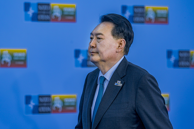 Váratlanul felbukkant Ukrajnában a dél-koreai elnök