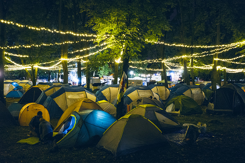 Ez a sors vár a Sziget Fesztiválon hátrahagyott sátrakra