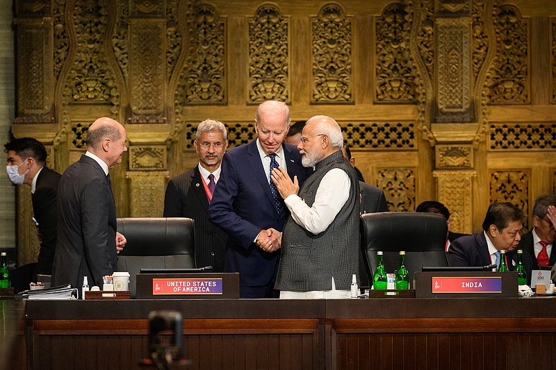 G20: zárt ajtók mögött tárgyalt India és az Egyesült Államok első embere