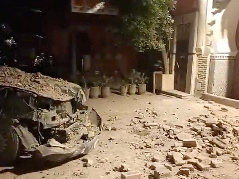 Sosem pusztított még ekkora földrengés Marokkóban, hatalmas károk keletkeztek