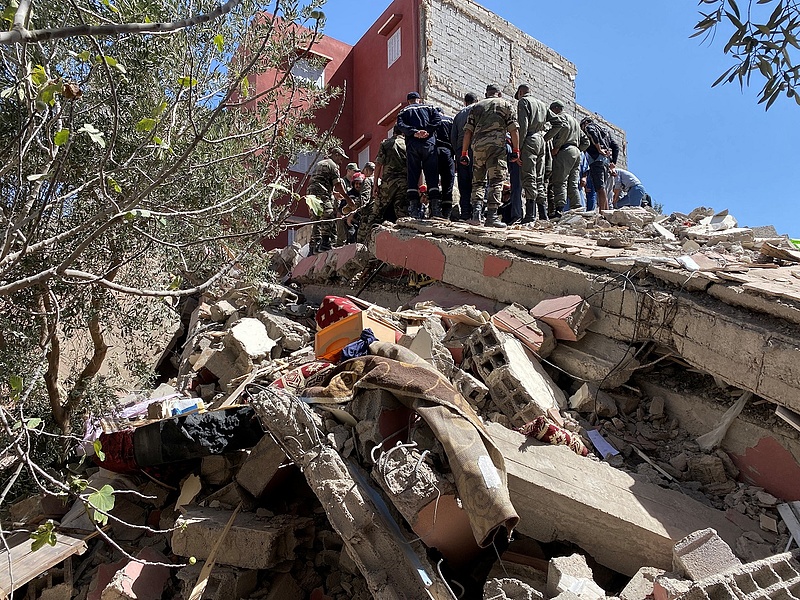 Halálos pusztítás Marokkóban: világörökségi helyszínen dőltek romba épületek