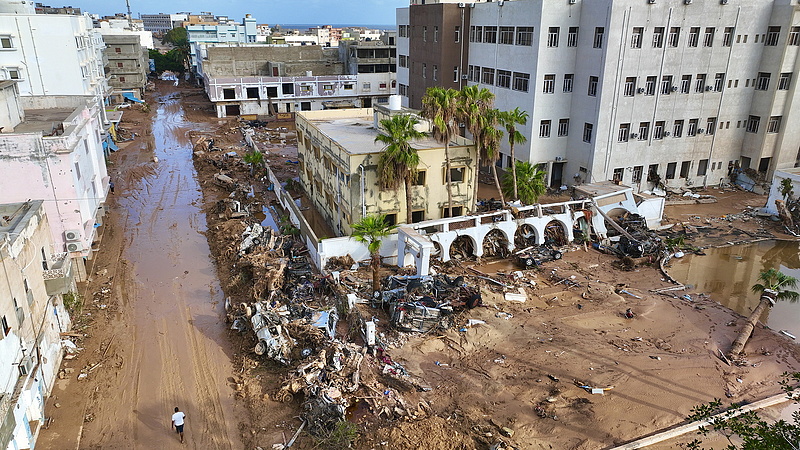 Katasztrofális vihar: több mint ötezer áldozat Líbiában