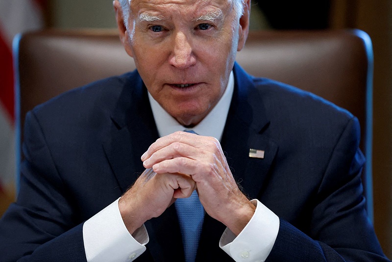 Joe Biden szerint nem lehet a Hamász és Putyin győzelmét hagyni